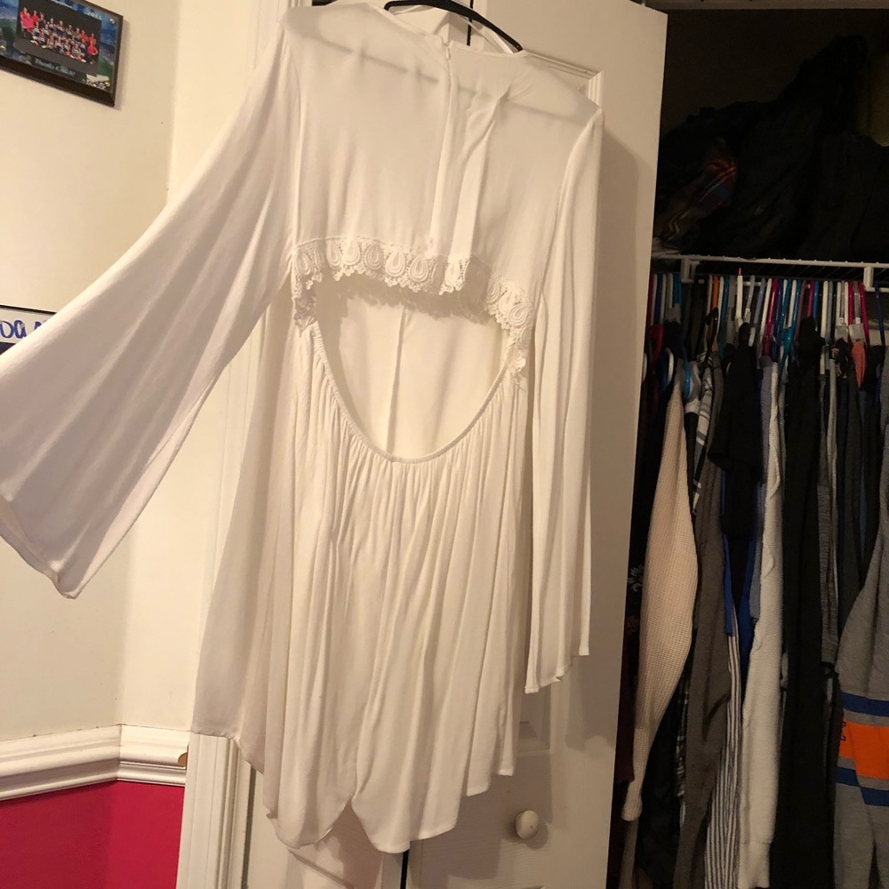 Boutique brand white romper, perfect for summer